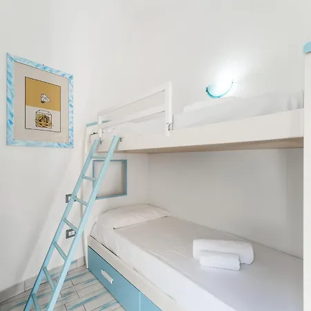 Casa Deruan, 400 Mt To Beach Southsardiniaholidays Tatil Evi Pinus Village